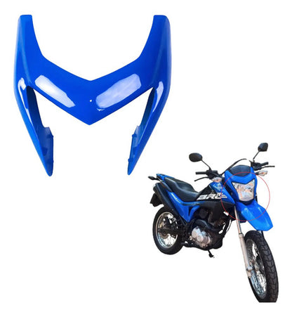 Capa do Farol Frontal Paramotos Honda Bros 160 2015 a 2021 Azul