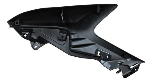 Aba do Tanque Direita Yamaha Factor Dx 150 2025 Preto Metálico