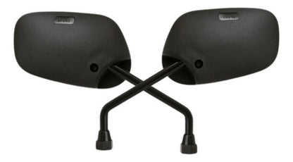 Par de Espelhos Retrovisores GVS Mini Honda Cg 125 150 Titan Fan