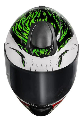 Capacete Norisk Razor Joker Preto Fosco