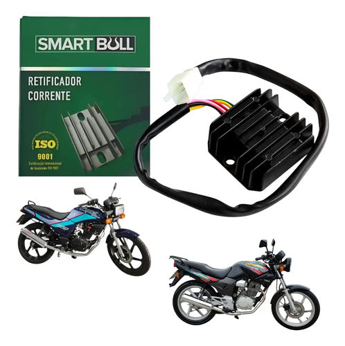 Regulador Retificador Smartfox Honda Cbx 150 Aero Nx 150 Cbx 200 Strada Nx 200 Xr 200r 12V