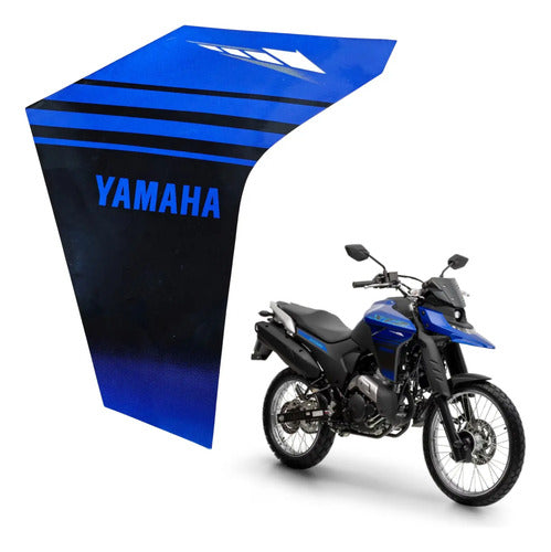 Adesivo da Aba do Tanque Direita Yamaha Lander 250 2025 Azul