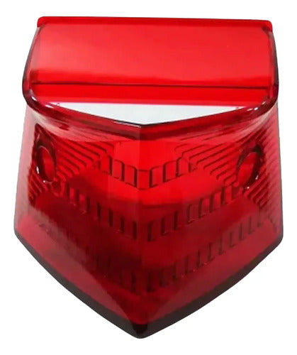 Lente da Lanterna Traseira Paramotos Honda Xre 300 2009 a 2015 Cb 300r Vermelho