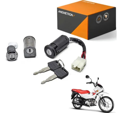 Conjunto de Travas Magnetron Honda Pop 110i 2016 a 2025