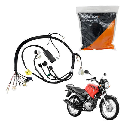 Fiação Chicote Elétrico Principal Magnetron Yamaha Factor 125 2014 a 2015 Versão Ed