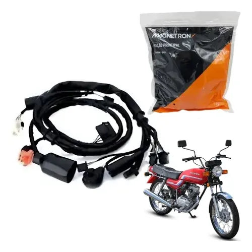 Fiação Chicote Elétrico Principal Magnetron Honda Cg 125 Today 1985 a 1991