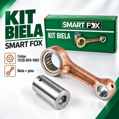 Kit Biela com Pino e Rolamento Smartfox Yamaha Fazer Lander Ténéré 250