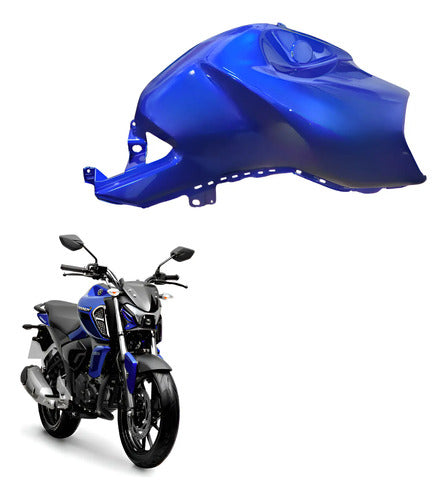 Capa do Tanque Direita Yamaha Fazer Fz15 150 2023 a 2025 Azul