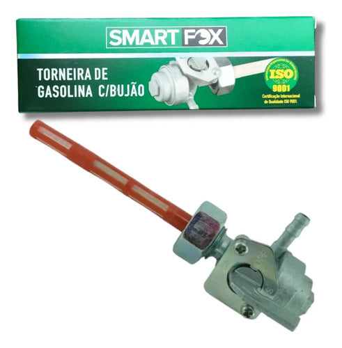 Torneira de Combustível com Bujão Smartfox Honda Cg 125 Titan Fan 2009 a 2015
