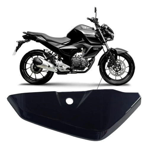 Protetor do Paralama Direito Yamaha Fazer Fz15 150 2023 a 2025 Preto