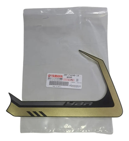 Adesivo do Tanque Direito Yamaha Factor 150 2024 Preto