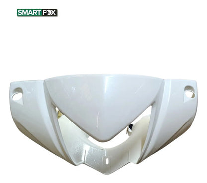 Carenagem do Farol Frontal Smartfox Shineray Jet 50 125 Branco Perolizado