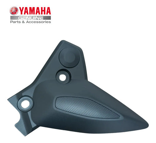 Tampa do Estribo Pedaleira Esquerda Yamaha Factor 125 2019 em diante Factor 150 2018 em diante Preto