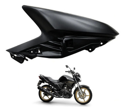 Aba do Tanque Direita Yamaha Factor Dx 150 2025 Preto Metálico