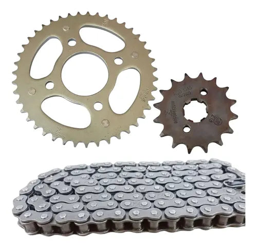 Kit Relação Smartfox sem Retentor Honda Cg 150 Titan Fan 2004 a 2015 428H 118L 43/16T