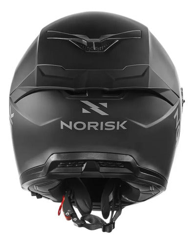 Capacete Norisk Rock Solid com Óculos Solar Interno e 2 Viseiras Preto Fosco