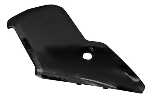 Spoiler do Motor Esquerdo Yamaha Factor Dx 150 2025 Preto Metálico