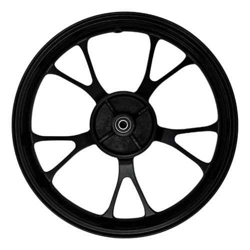 Par de Rodas Liga Leve 5 Palitos para Freio a Disco Smartfox Honda Cg 160 Titan 2025 em diante
