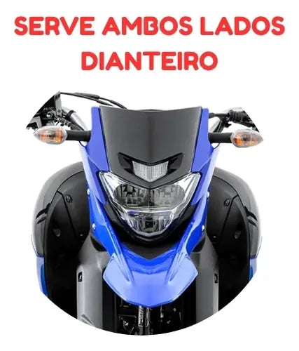Pisca Dianteiro LED Sequencial Smartfox Yamaha Factor 125 Crosser Factor Fazer 150 Lander Ténéré 250