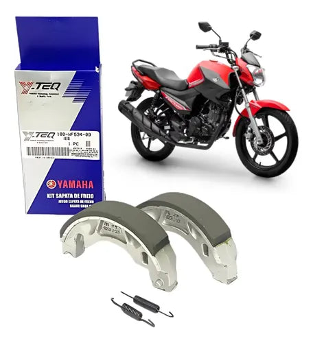 Patim Lona de Freio Traseira Y-TEQ Yamaha Factor 125 Factor Fazer Crosser 150 Fazer 250