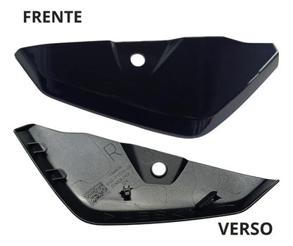 Protetor do Paralama Direito Yamaha Fazer Fz15 150 2023 a 2025 Preto