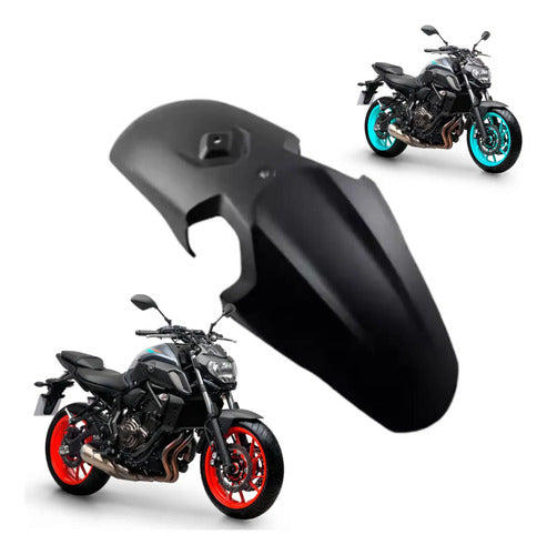 Paralama Dianteiro Yamaha Mt-07 2019 a 2025 Preto