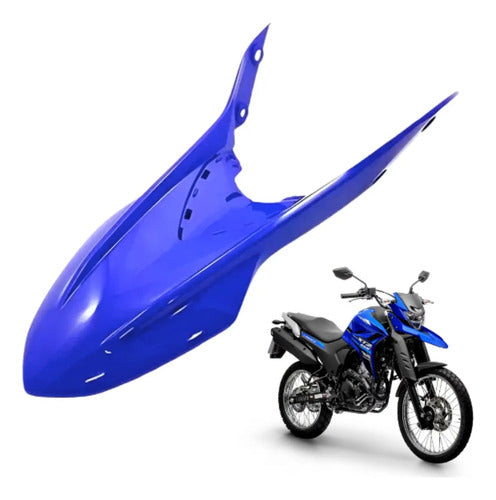 Paralama Dianteiro Paramotos Yamaha Lander 250 2020 a 2024 Azul Brilhante