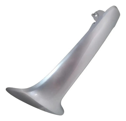 Carenagem Aba Lateral Externa Esquerda Iron Shineray Phoenix 50 Xy 50q 2011 a 2019 Prata