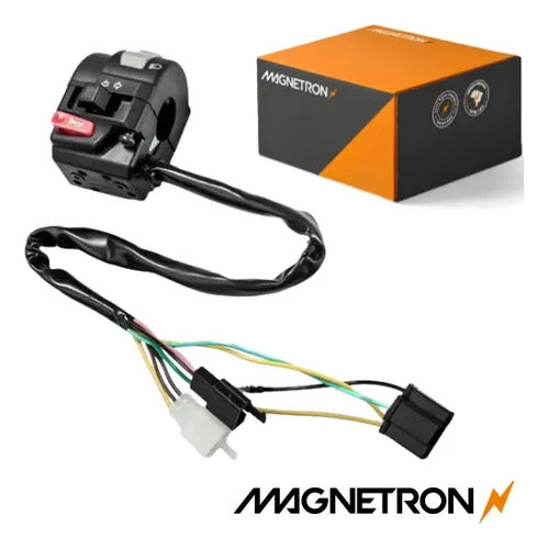 Interruptor do Farol com Seta Magnetron Yamaha Factor 125 2014 a 2016