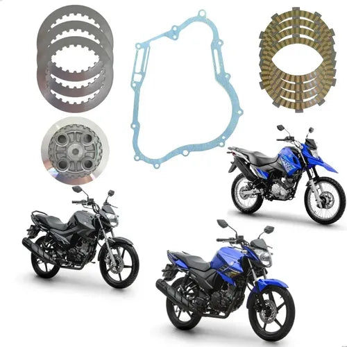 Kit Embreagem Yamaha Crosser Factor Fazer 150