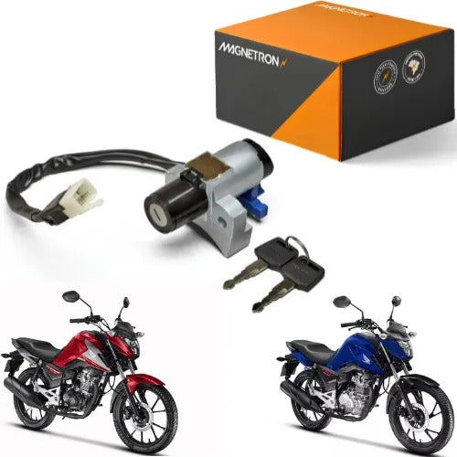 Conjunto de Travas Magnetron Honda Cg 150 Fan 2014 a 2015 Cg 160 Titan Fan 2025