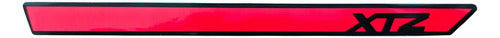 Adesivo da Aba do Tanque Esquerda Yamaha Lander 250 2025 Vermelho Metálico