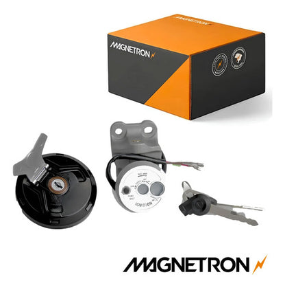 Conjunto de Travas com Chave de Ignição Magnetron Yamaha Nmax 160 2017 a 2020