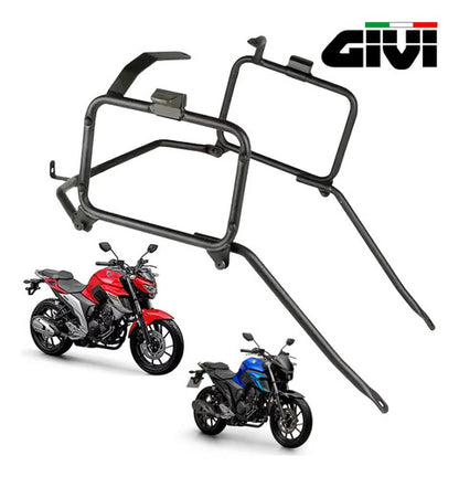 Suporte de Baú Bagageiro Lateral Givi Yamaha Fazer Fz25 250 2018 a 2024