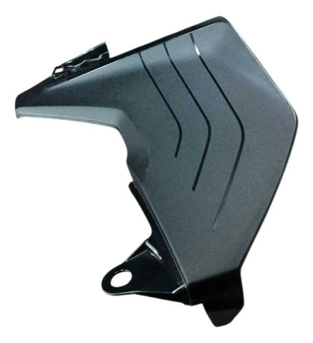 Apoio de Joelho Esquerdo Yamaha Lander 250 2025 em diante Preto
