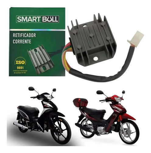Regulador Retificador Smartfox Shineray Phoenix Jet 50 12V