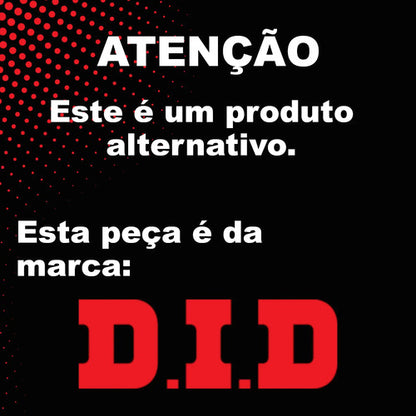 Kit Relação DID Street com Retentor Yamaha Mt-03 Yzf-R3 2016 em diante 520VD 112L 43/14T