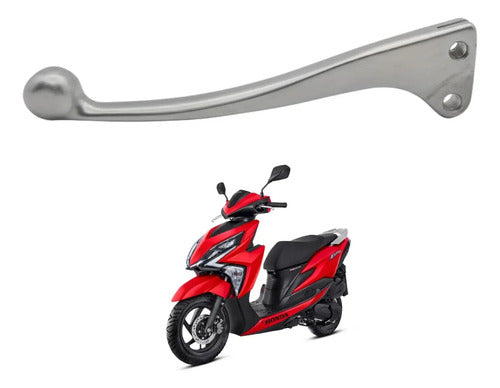 Manete de Freio Traseiro Esquerdo Cometa Honda Elite 125 2019 em diante Polido