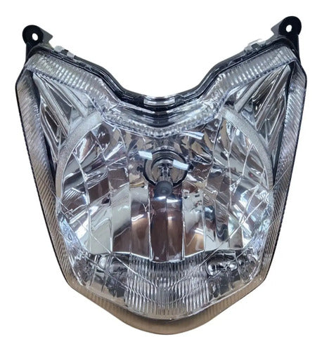 Farol Bloco Óptico Completo com Lâmpada Yamaha Fazer 150 2020 a 2025