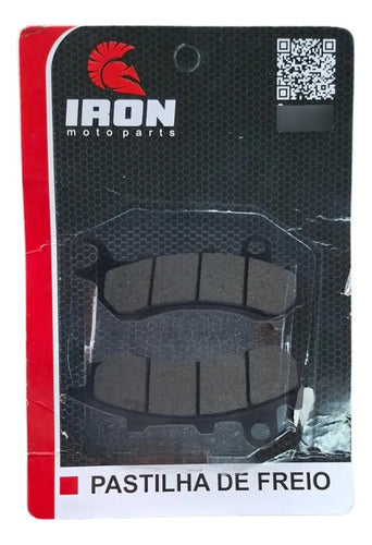 Pastilha de Freio Dianteira Iron Honda Pcx 150 2014 a 2018