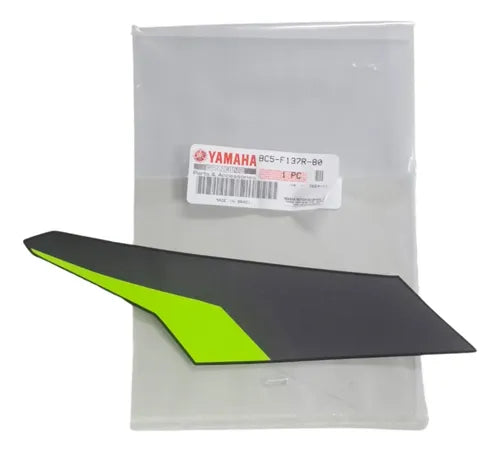 Adesivo da Aleta da Aba do Tanque Esquerda Yamaha Fazer Fz25 250 2024 Cinza Verde Fosco