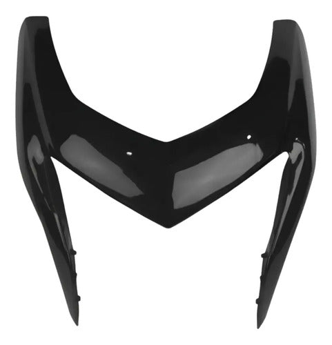 Capa do Farol Frontal Paramotos Honda Bros 160 2015 a 2021 Preto Brilhante