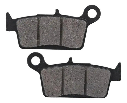 Pastilha de Freio Traseira Iron Honda Xre 300 2009 em diante Nx 400 Falcon 1999 a 2015