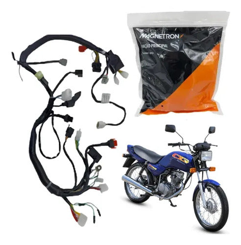 Fiação Chicote Elétrico Principal Magnetron Honda Cg 125 Titan 2000 a 2002