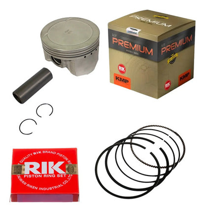 Kit Pistão com Anéis KMP Premium Yamaha Xt 600 1993 a 2003 0,25 mm