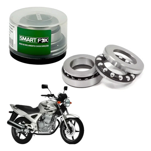 Caixa de Direção com Colar de Esferas Smartfox Honda Cbx 250 Twister Cb 500 Cb 600f Hornet Cb 300r