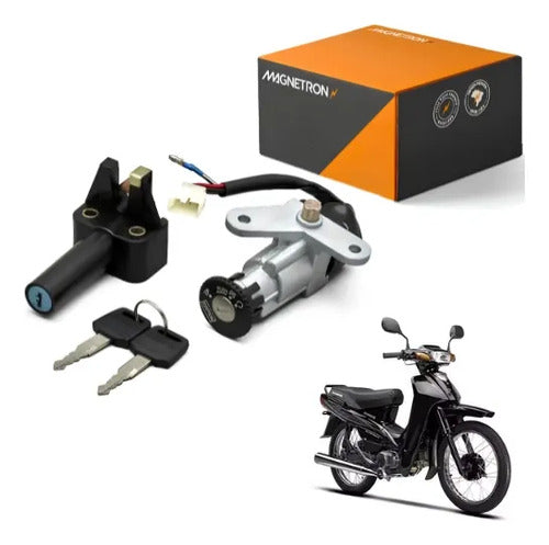 Conjunto de Travas Magnetron Yamaha Crypton 105 1998 a 2004