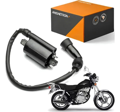 Bobina de Ignição Magnetron Suzuki Intruder 125 Cargo 2008 a 2013 Yes 125 2005 a 2009