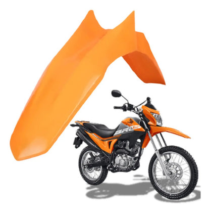 Paralama Dianteiro Paramotos Honda Bros 160 2015 a 2021 Laranja