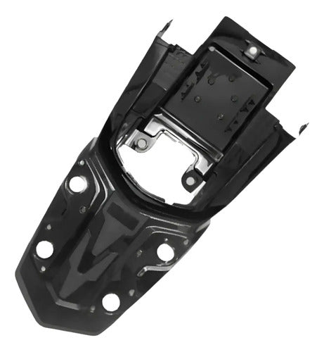 Paralama Traseiro Paramotos Honda Bros 160 2015 a 2022 Preto